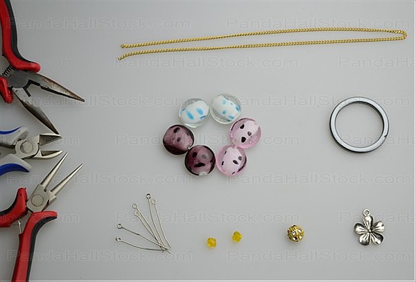 materials in necklace making instructions